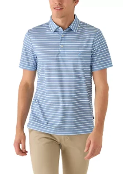 Men's Performance Stripe Polo Shirt