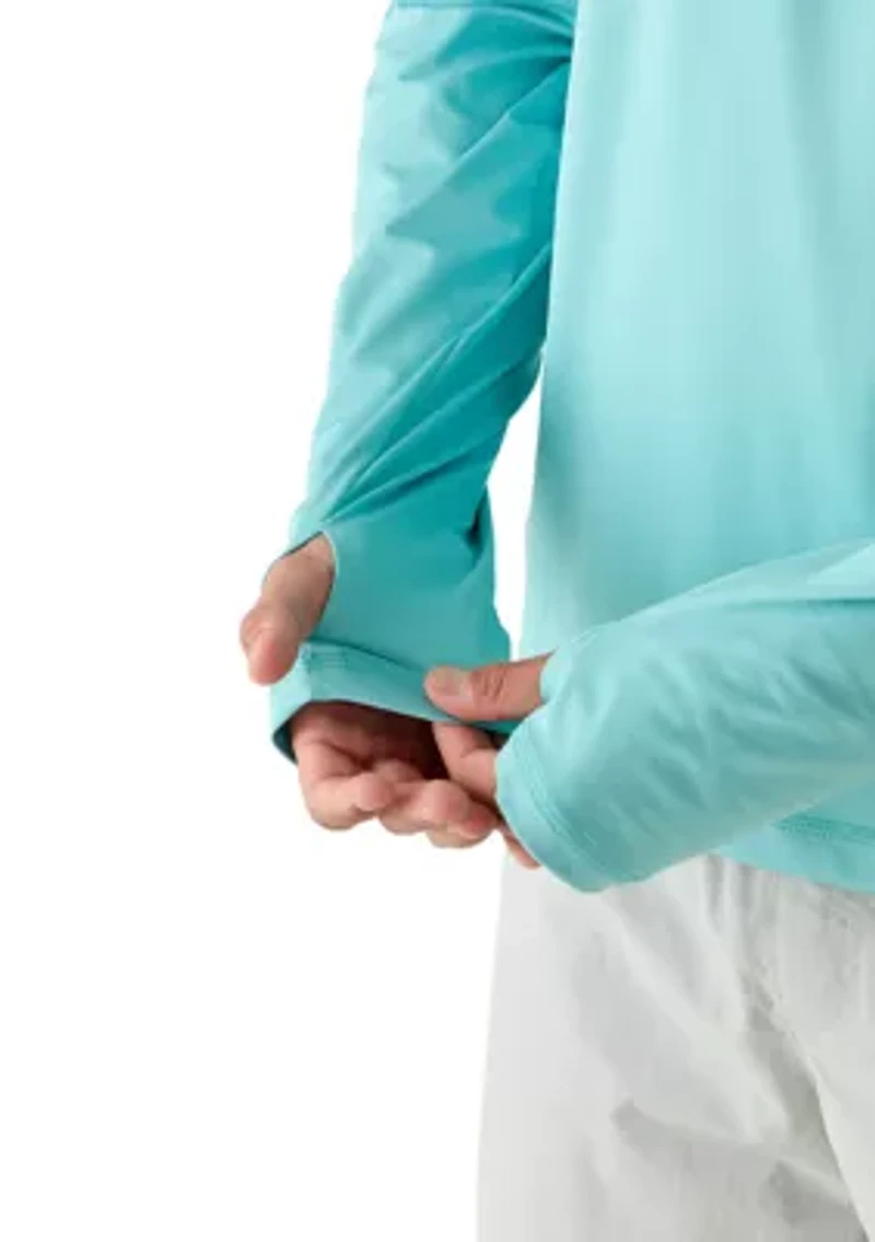 Men's Long Sleeve Crew Neck Swim Shirt
