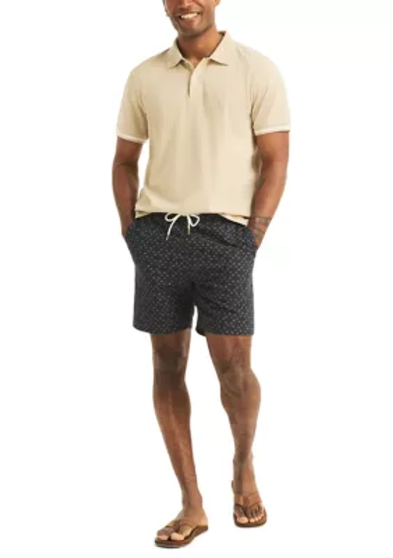 Men's Short Sleeve Seersucker Polo Shirt