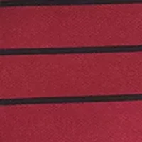 Men's Short Sleeve Striped Performance Polo Shirt