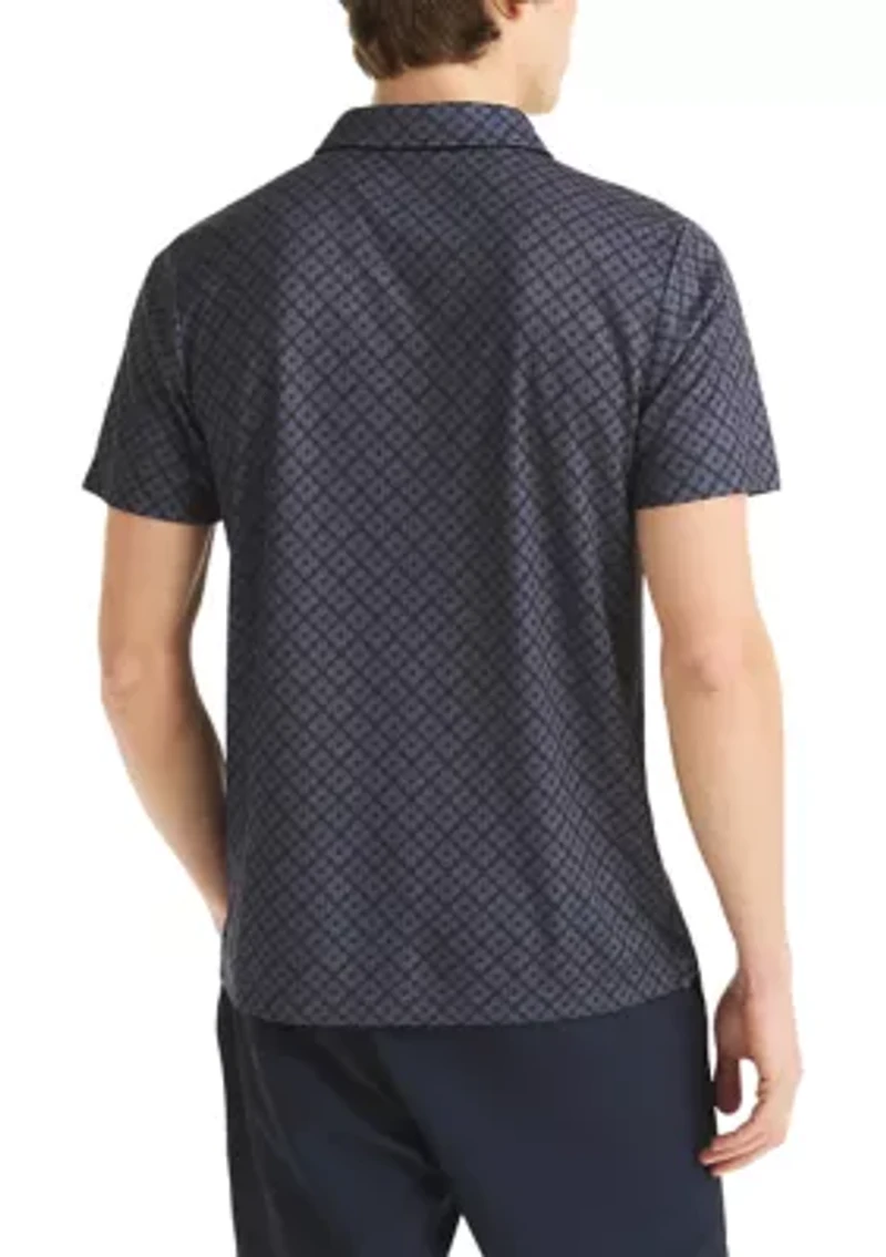 Men's Performance Short Sleeve Geo Print Shirt