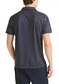 Men's Performance Short Sleeve Geo Print Shirt