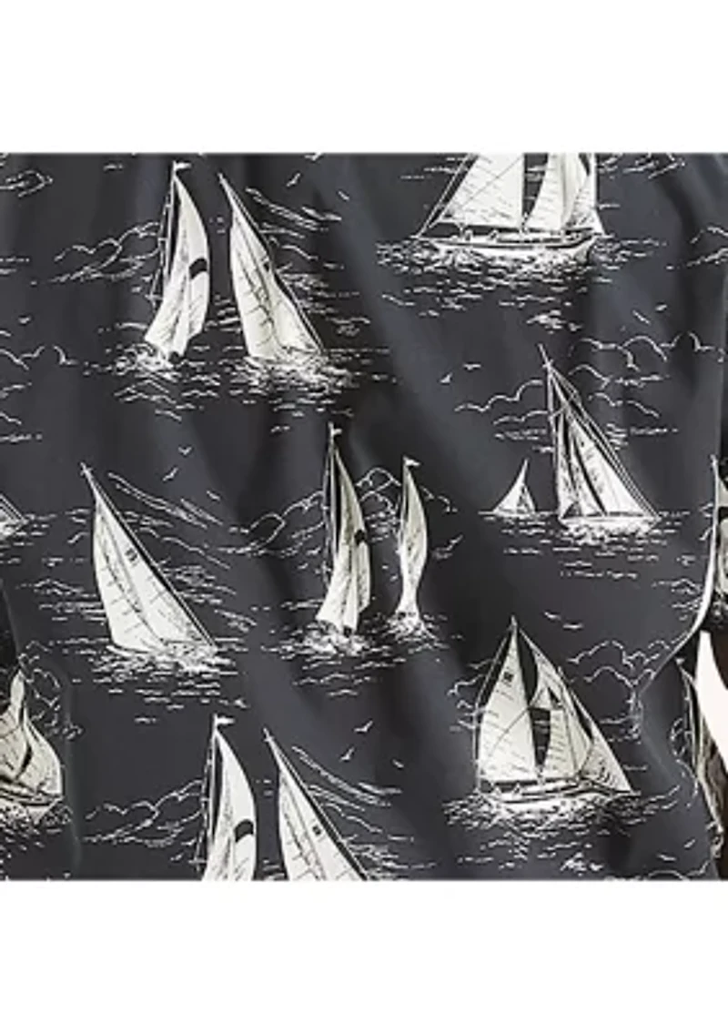 Big & Tall Sustainably Crafted Printed Short Sleeve Shirt