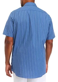 Big & Tall Short Sleeve Printed Shirt