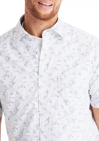 Big & Tall Floral Print Shirt