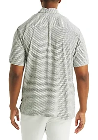 Big & Tall Short Sleeve Linen Blend Shirt