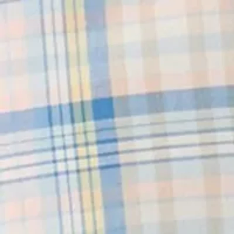 Big & Tall Short Sleeve Plaid Woven Shirt