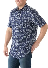 Big & Tall Printed Shirt