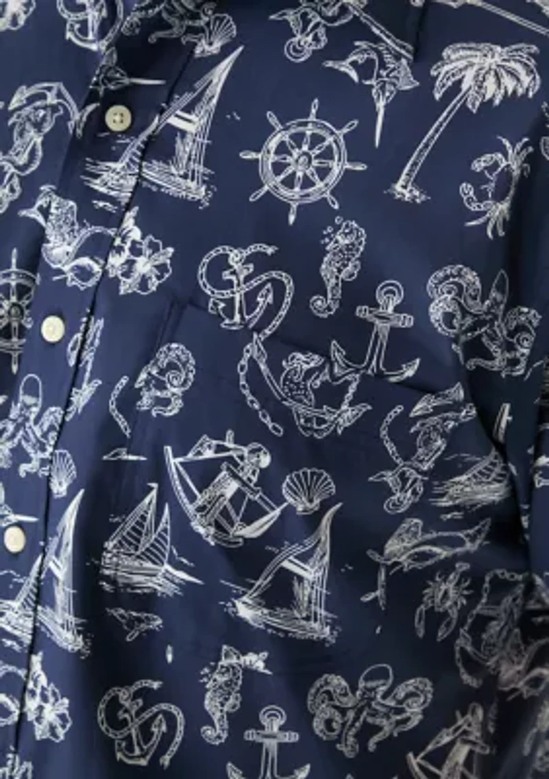 Big & Tall Printed Shirt