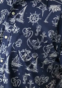 Big & Tall Printed Shirt