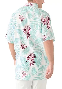 Big & Tall Printed Short-Sleeve Shirt