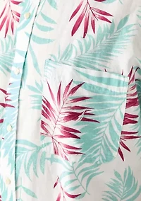 Big & Tall Printed Short-Sleeve Shirt