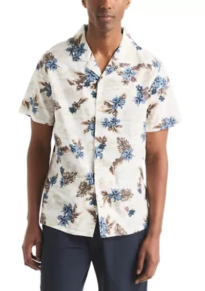 Big & Tall Printed Short-Sleeve Shirt