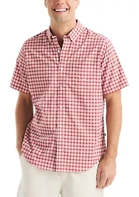 Big & Tall Tencel Plaid Printed Shirt