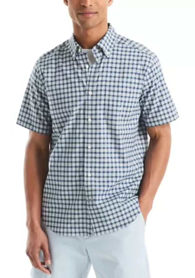 Big & Tall Tencel Plaid Printed Shirt