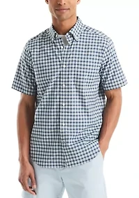 Big & Tall Tencel Plaid Printed Shirt