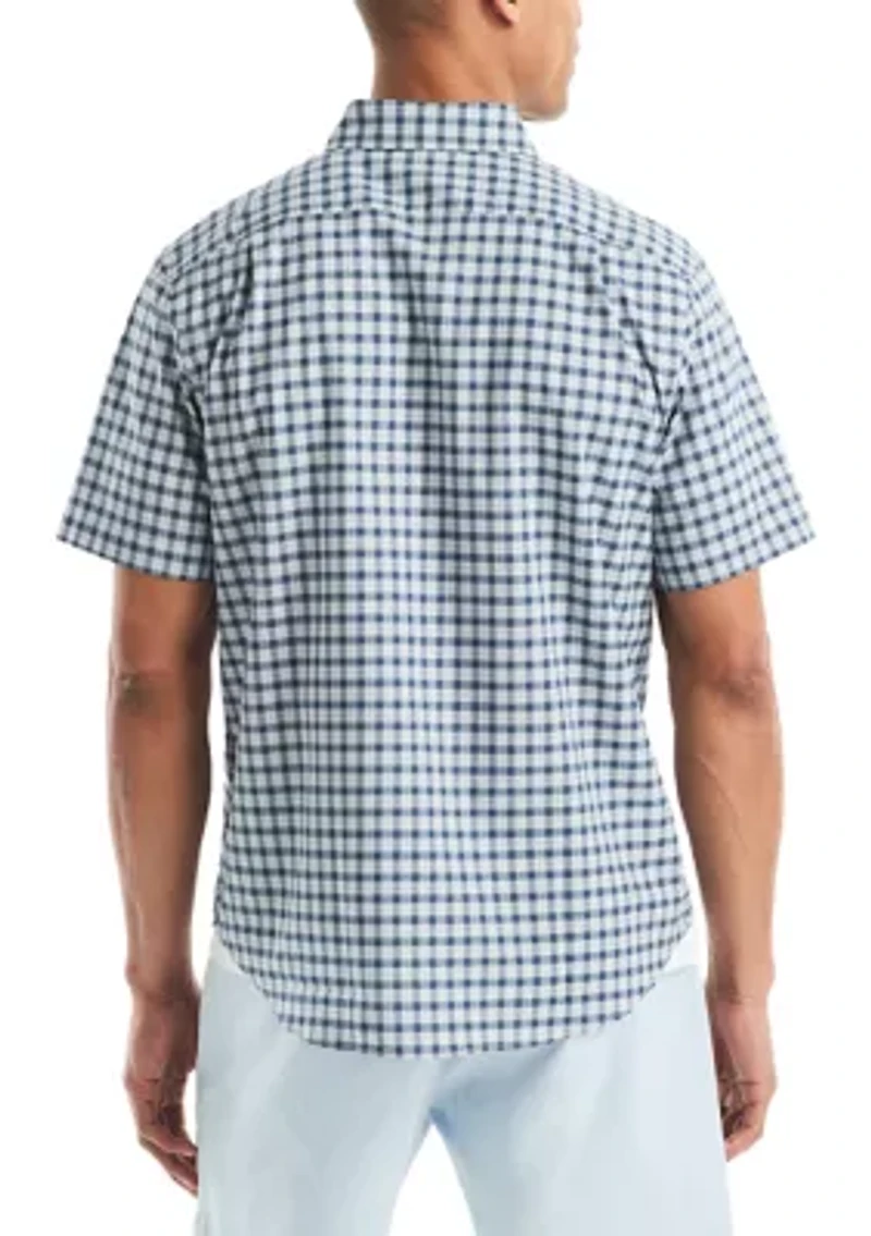 Big & Tall Tencel Plaid Printed Shirt