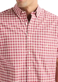 Big & Tall Tencel Plaid Printed Shirt