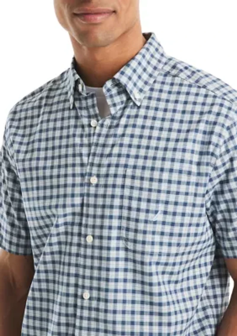 Big & Tall Tencel Plaid Printed Shirt