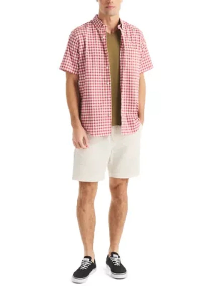 Big & Tall Tencel Plaid Printed Shirt