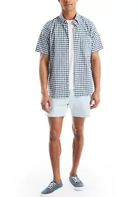 Big & Tall Tencel Plaid Printed Shirt