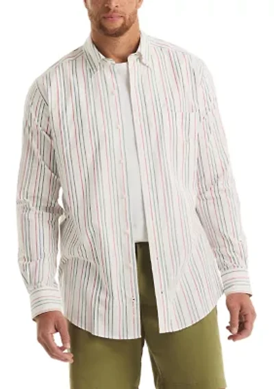 Big & Tall Oxford Stripe Shirt