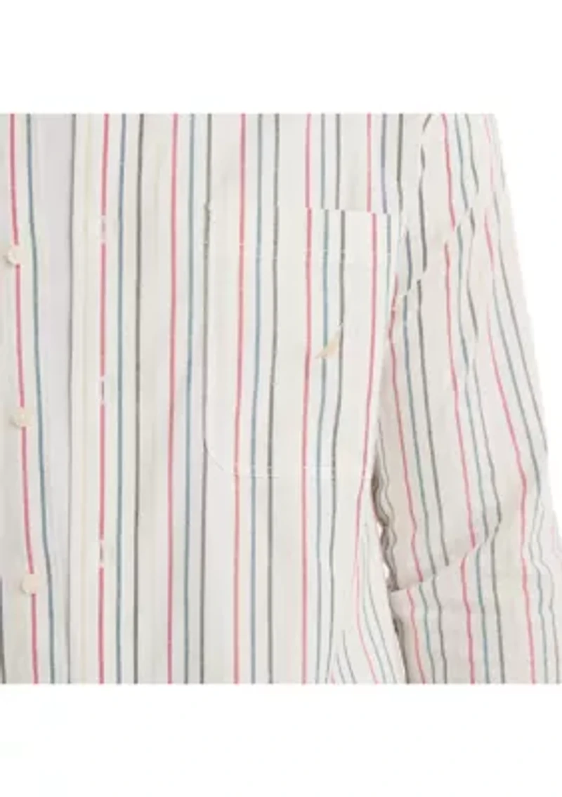 Big & Tall Oxford Stripe Shirt