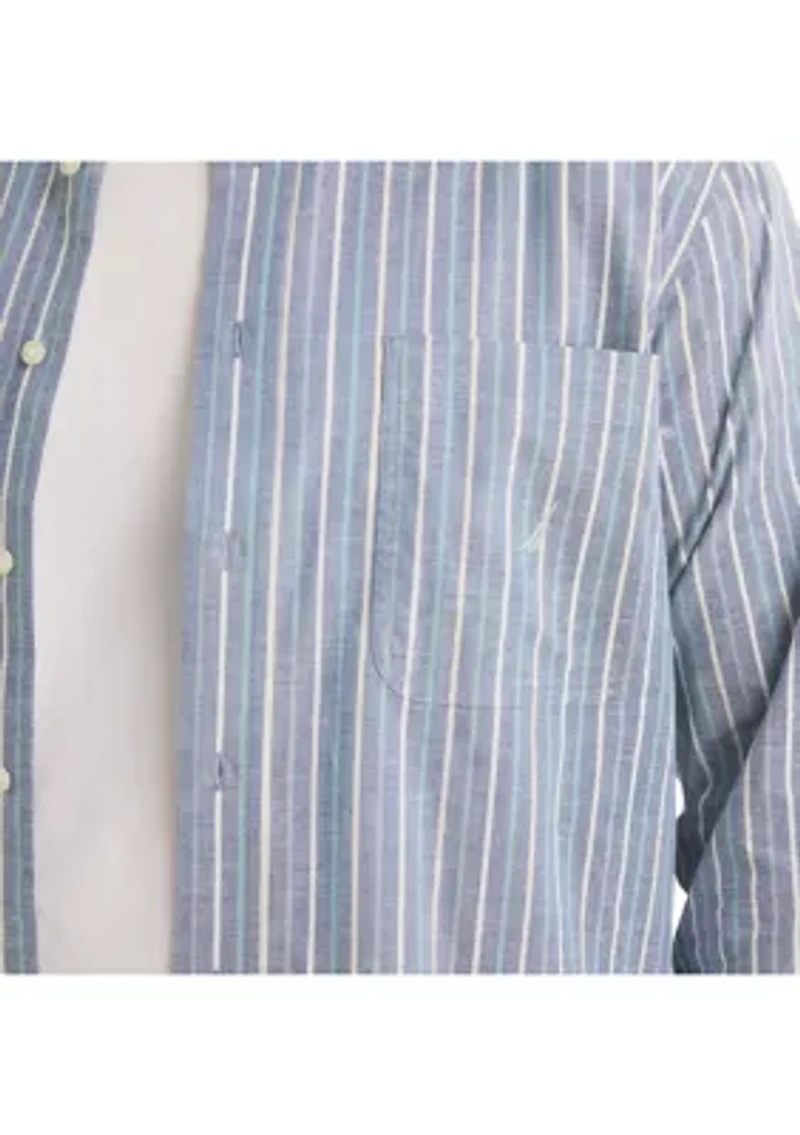 Big & Tall Oxford Stripe Shirt