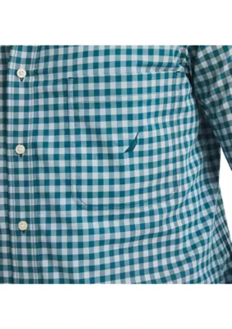 Big & Tall Long Sleeve Plaid Shirt