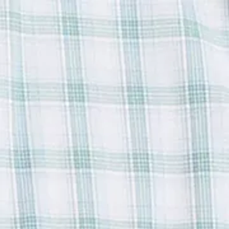 Big & Tall Long Sleeve Plaid Cotton Shirt