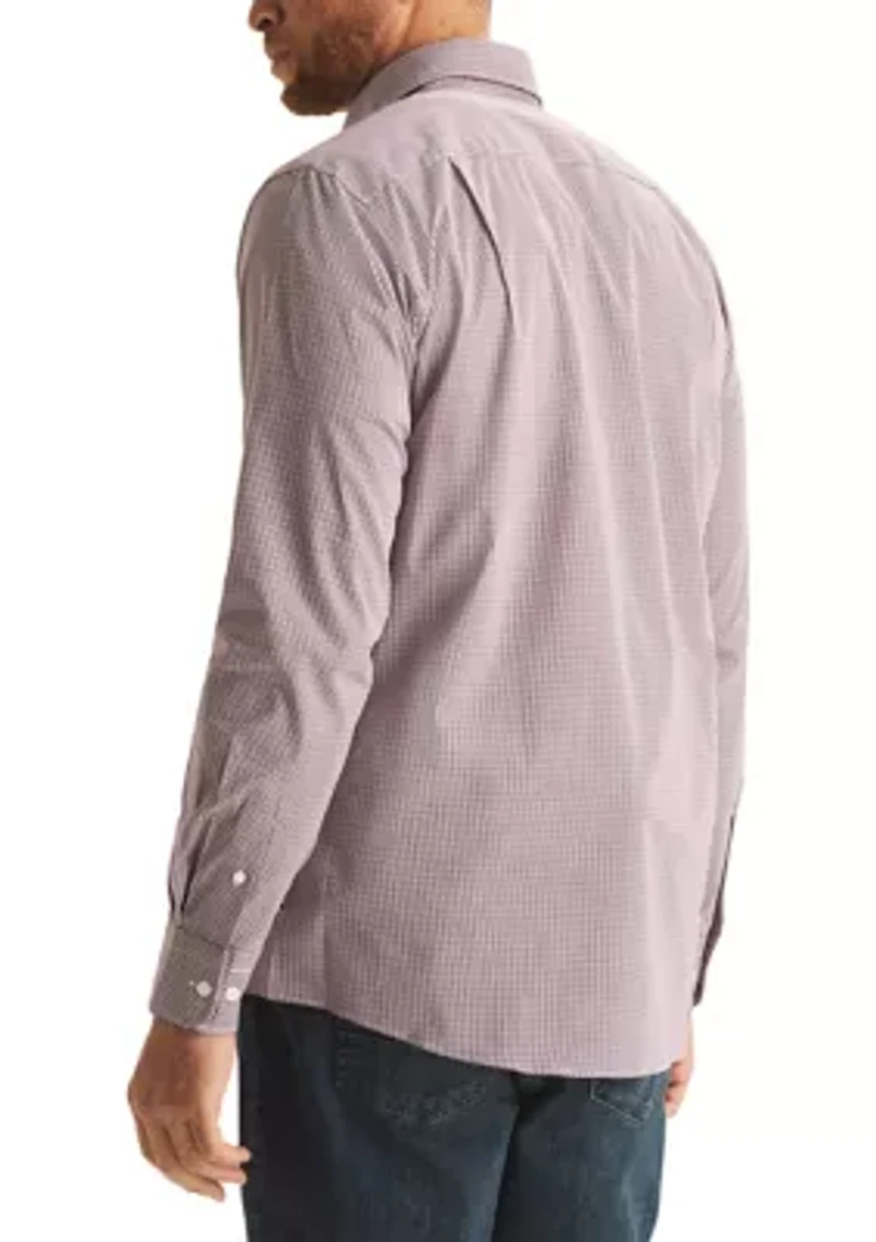 Big & Tall Long Sleeve Plaid Shirt