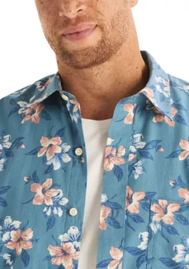 Big & Tall Short Sleeve Printed Shirt