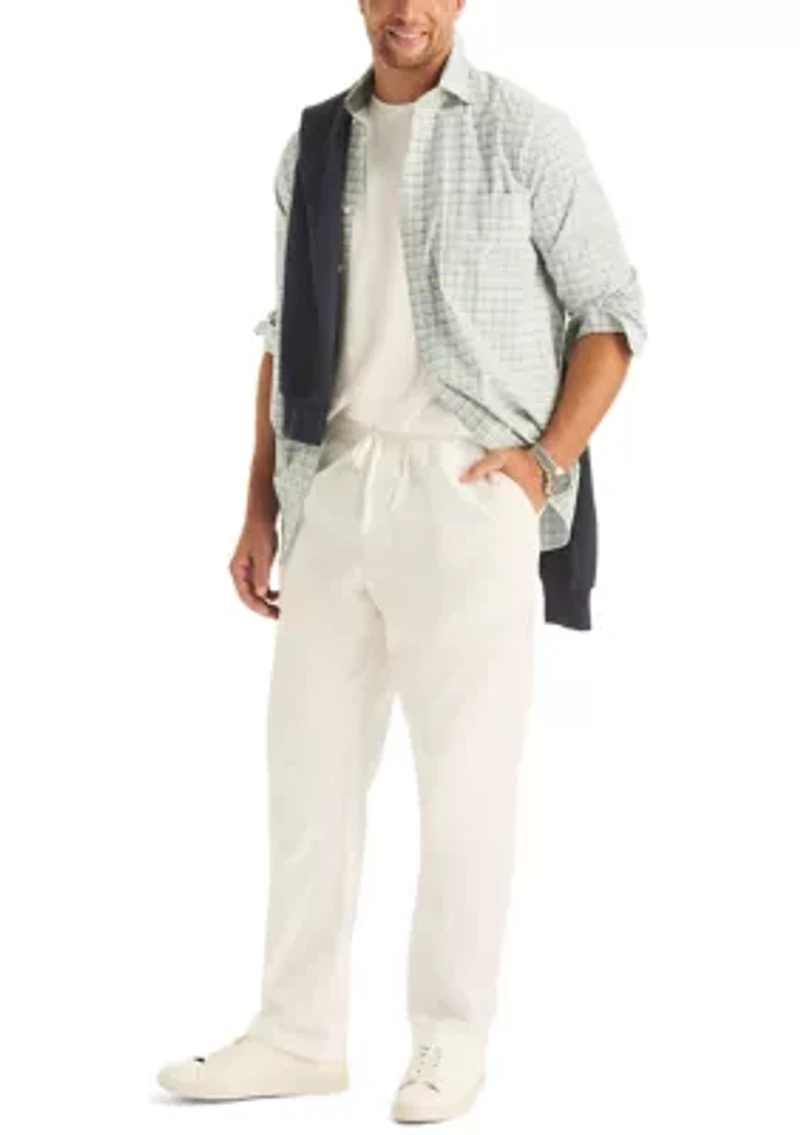 Big & Tall Long Sleeve Plaid Shirt