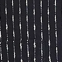 Big & Tall Short Sleeve Camp Collar Linen Striped Shirt