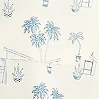 Big & Tall Short Sleeve Tencel Printed Woven Shirt