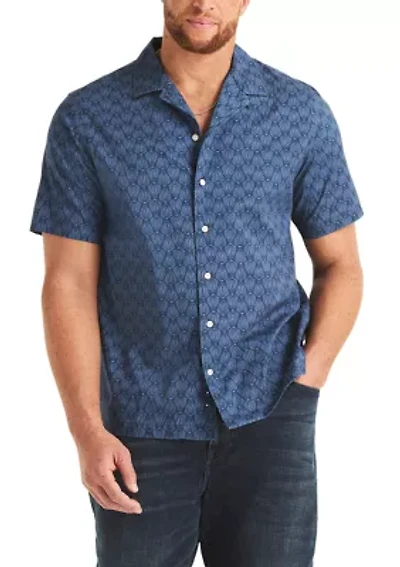 Big & Tall Printed Short Sleeve Shirt