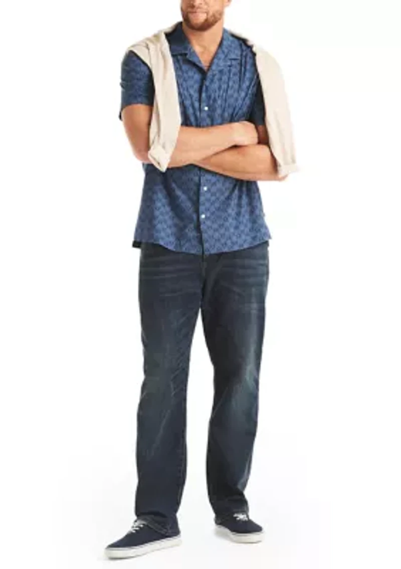 Big & Tall Printed Short Sleeve Shirt