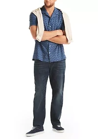 Big & Tall Printed Short Sleeve Shirt