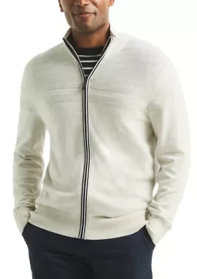 Big & Tall Performance Mock Neck Full Zip Jacket