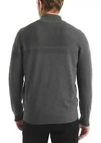 Big & Tall Performance Mock Neck Full Zip Jacket