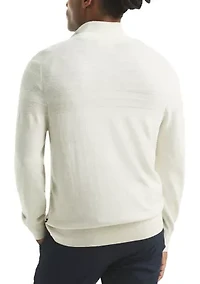 Big & Tall Performance Mock Neck Full Zip Jacket