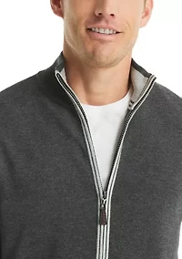 Big & Tall Performance Mock Neck Full Zip Jacket