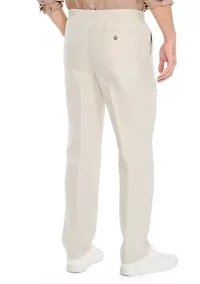 Linen Drawstring Pants