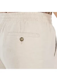 Linen Drawstring Pants