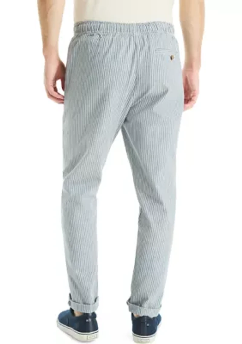 Striped Drawstring Pants