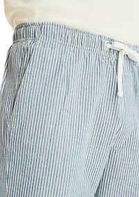 Striped Drawstring Pants