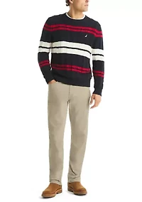 Vintage Straight Stretch Denim Jeans