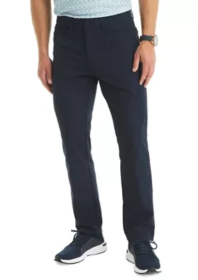 Men's Straight Fit 5 Pocket Performance Pants