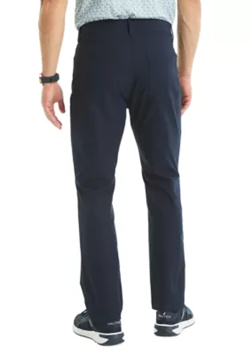 Men's Straight Fit 5 Pocket Performance Pants