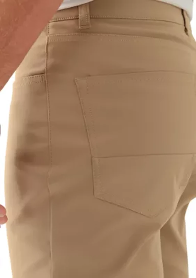 Men's Straight Fit 5 Pocket Performance Pants